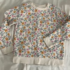 Cat & Jack flower sweatshirt